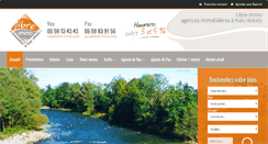 Desktop Screenshot of libre-immo.com